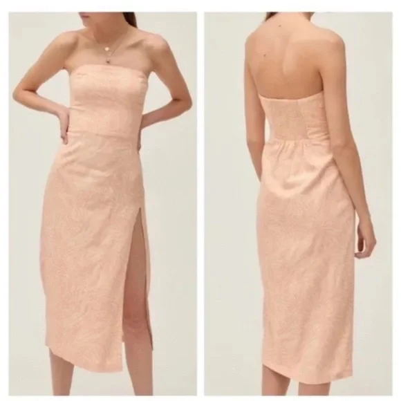 Urban Outfitters Strapless Zebra Animal Print Midi Dress
Size Small - Picture 2 of 14